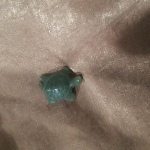 Green adventurine turtle